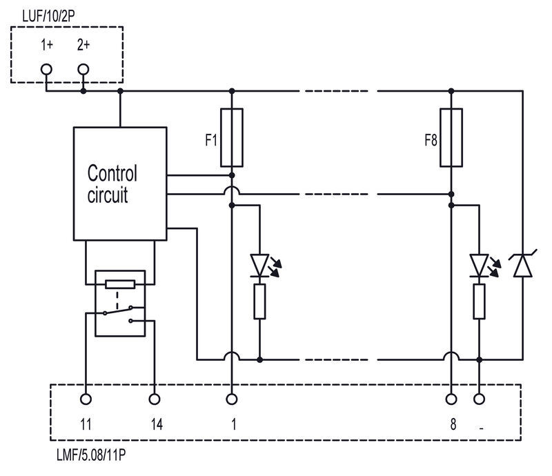 RS VERT 8P 24VDC Z UL V1