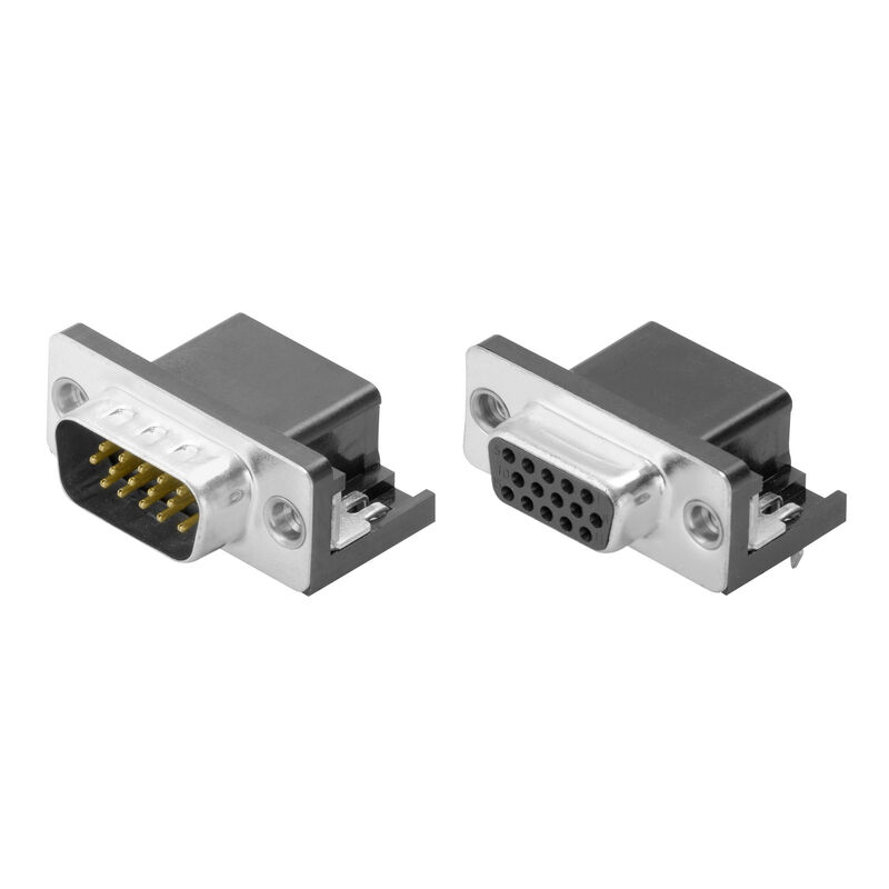 HD, 90°, UNC 4-40 menetes anya + kártyareteszelő