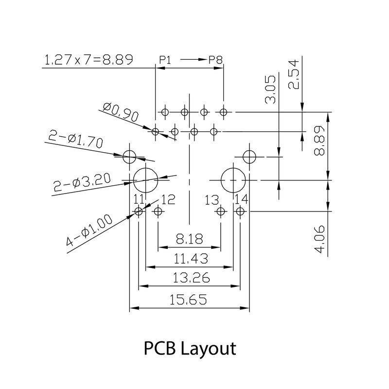 RJ45M R1D 3.3N4Y/G TY