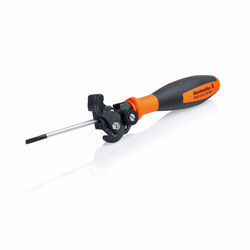 Combined screwing and cutting tool 
