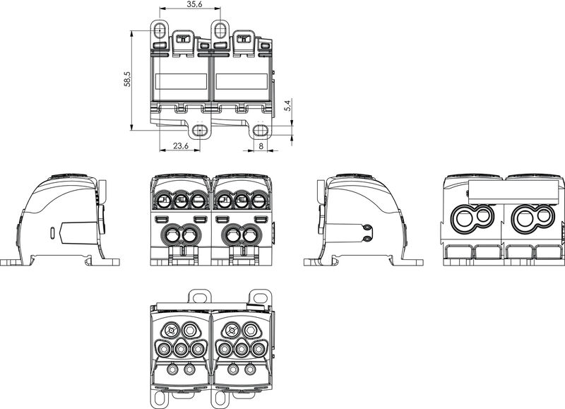 WPD 205 2X35/4X25+6X16 2XRD