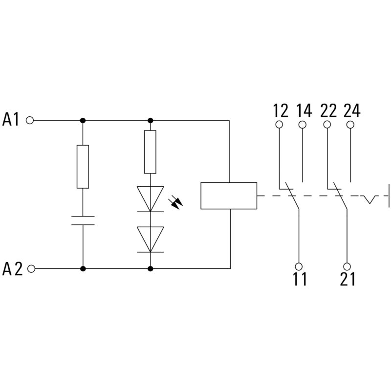 RCIKIT 230VAC 2CO LD/PB/RC