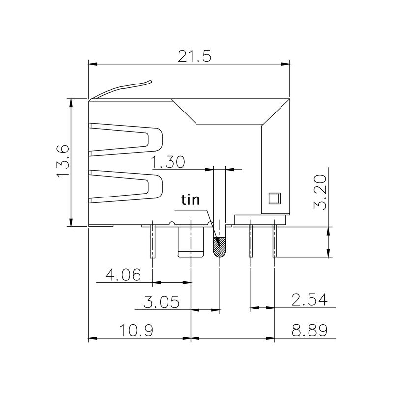 RJ45C5 R1D 3.2E4G/Y RL