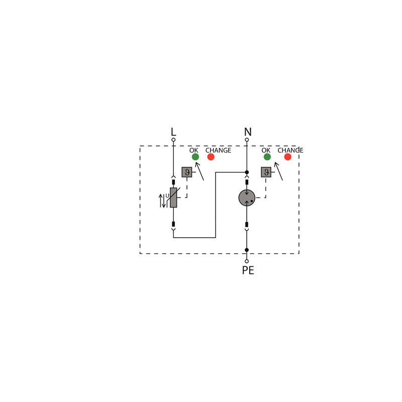VPU AC II+III 0 L/N-PE 275/20 S        