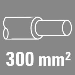 300 mm&sup2;