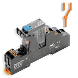 1 点の CO 接点 (16 mm 幅)