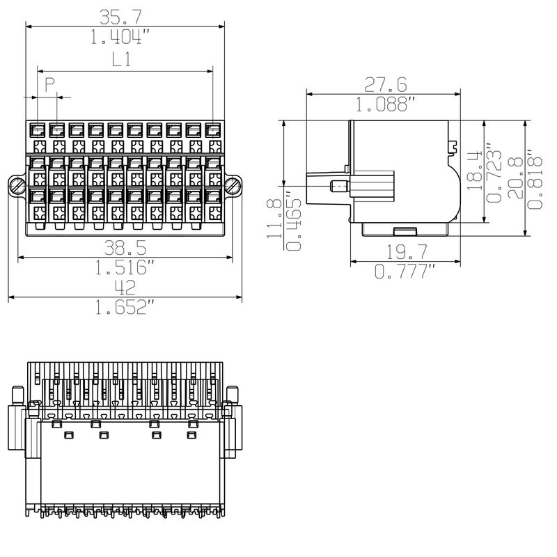 BL-I/O 3.50/30F PNP LED SN BK BX