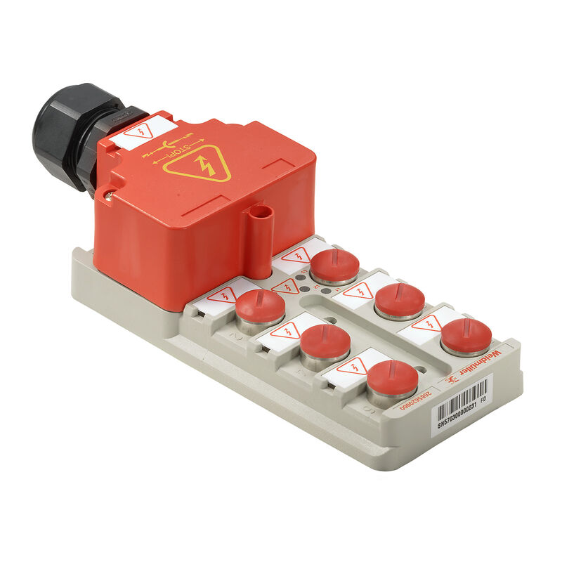 M12传感器分配器SAI-6-M-MVV-M12 S-COD