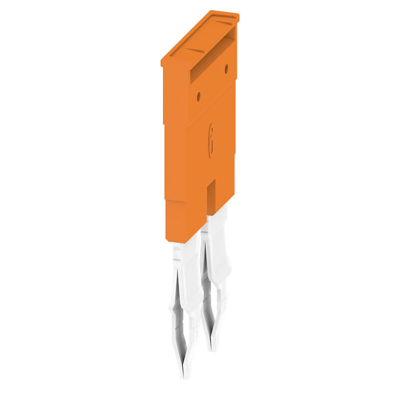 Cross-connector (terminal), Plugged, Number of poles: 2, Pitch in mm: 8.00, Insulated: Yes
