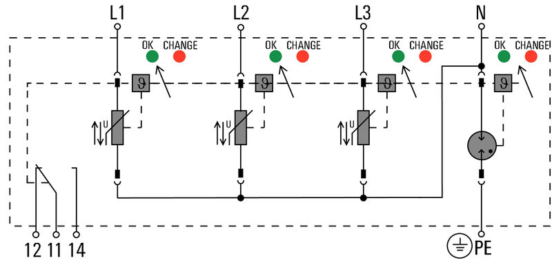 VPU AC II US 3+1 R 277/50