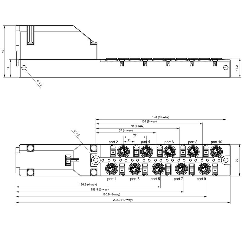 SAI-08Z-VPUT-4A-M08L-PNP