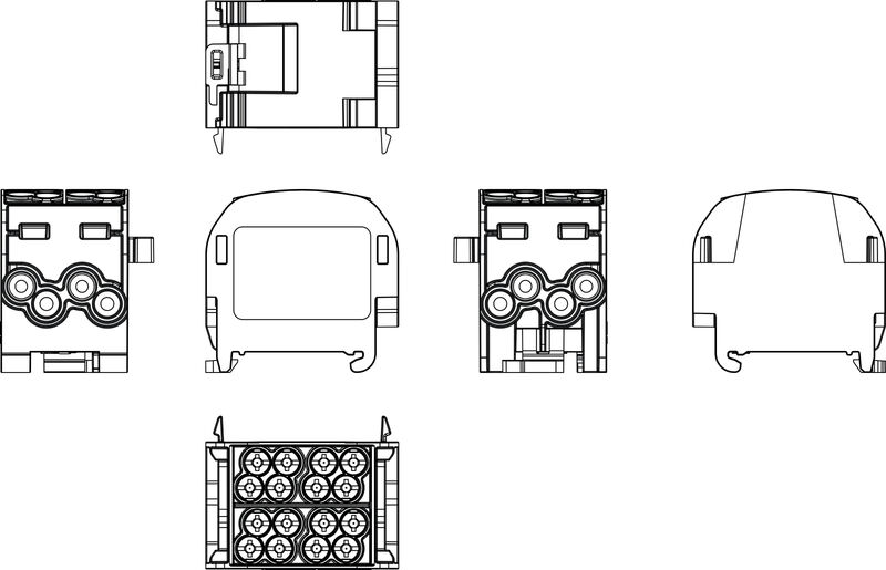 WPD 201 4X25/4X16 BK