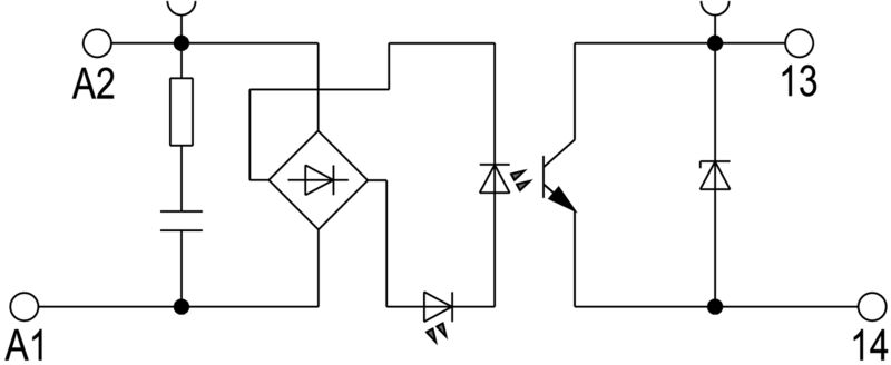 TOS 230VAC/48VDC 0.5A RC