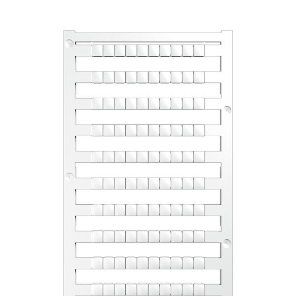Terminal marking, Pitch in mm: 5.00, white