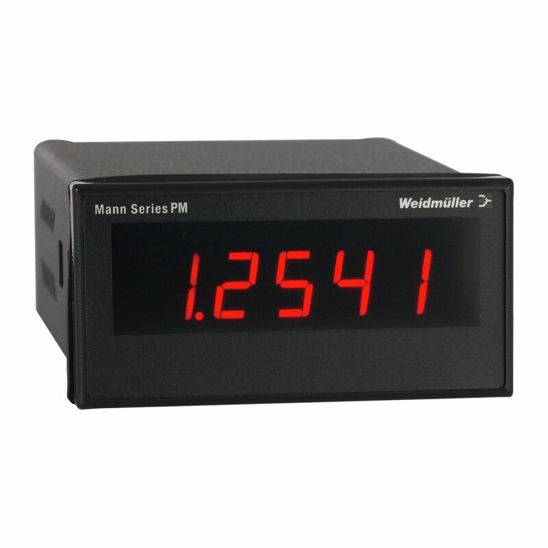 Process value indicators with LED display
