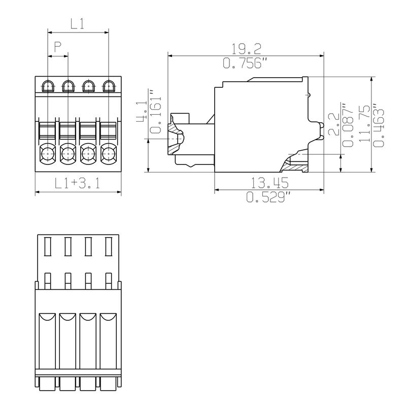 BLF 2.50/04/180 SN BK BX