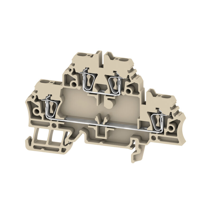 1674300000 | ZDK 2.5 | Z-SERIES | Feed through double-tier terminal with tension-clamp connection