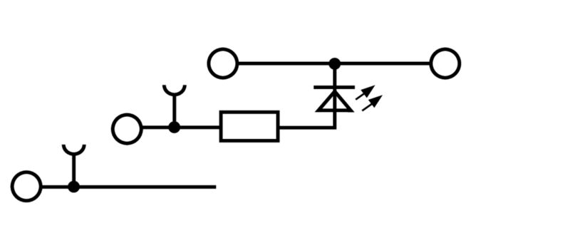 BORNE DLI 2.5/LD-GN/NPN -+ DB