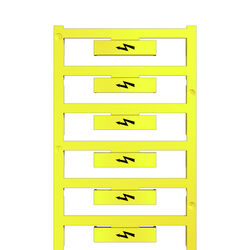 With lightning flash