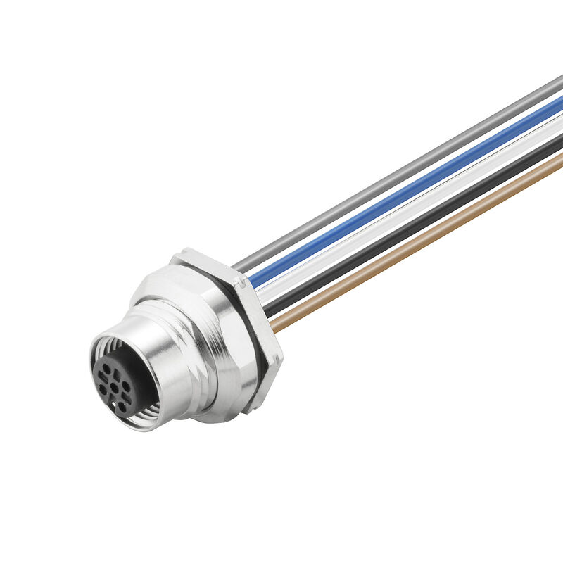 面板安装联接器 SAIE-M12B-5-2.0V-HW-PG9