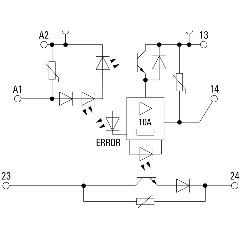 MOS 24VDC/5-33VDC 10A