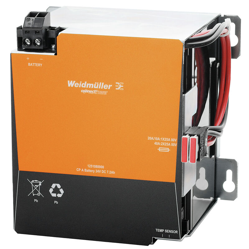 Battery (UPS) | CP A BATTERY 24V DC7.2AH | 1251080000