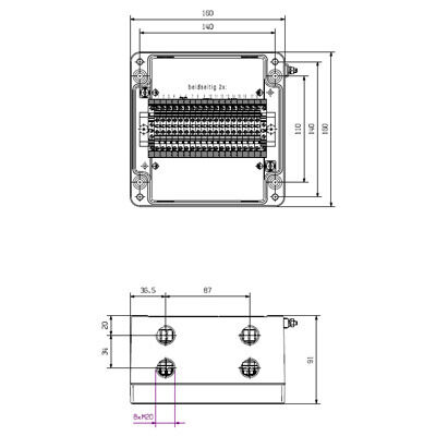 CAJA KLIPPON K52 M20WCSS EX
