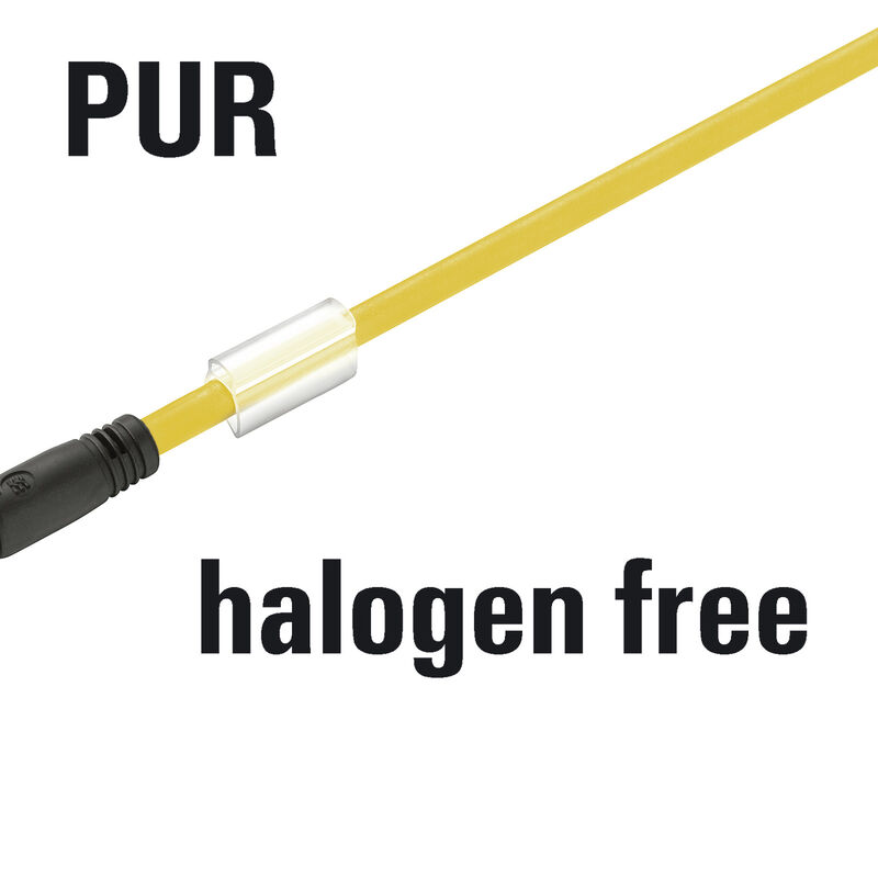 PUR ハロゲンフリー 黄色 (UGE)