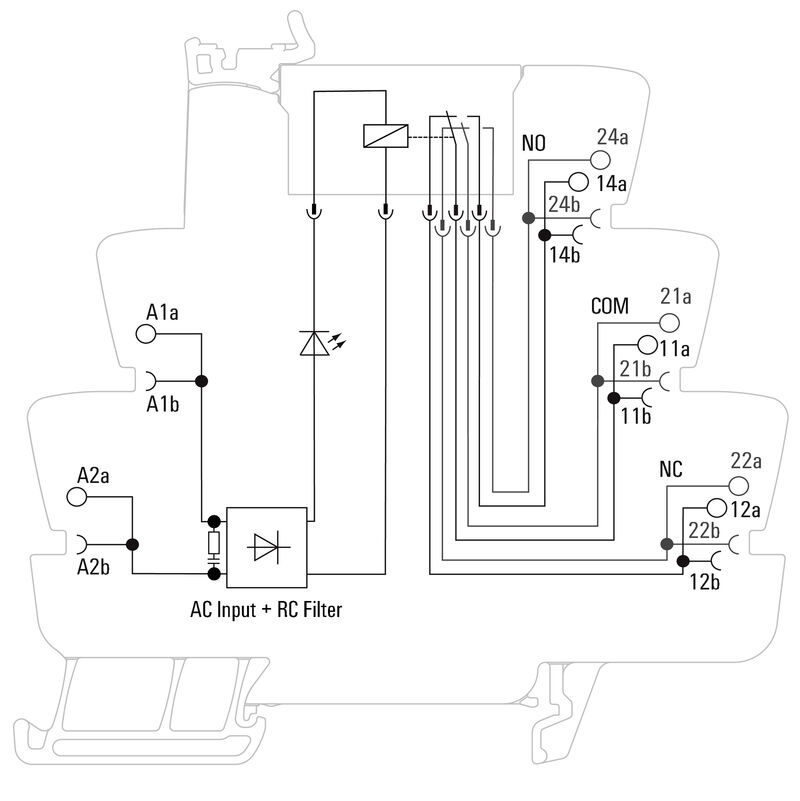 TRS 230VAC RC 2CO AU