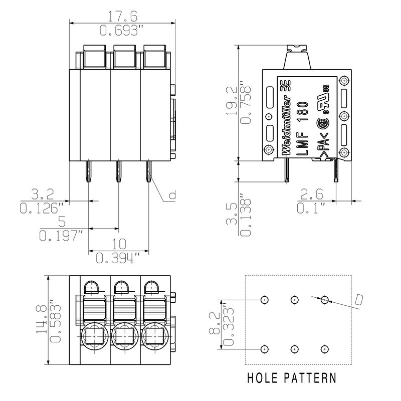 LMF APL 5.00/03/180 3.5SN BX
