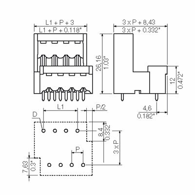SLDV-THR 5.00/06/180G 3.2SN BK BX