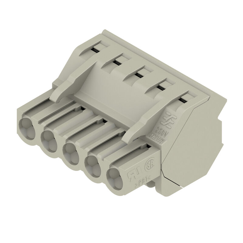 PCB connector (wire connection) | BLZP 5.08HC/05/225 SN GY WLD | 2437310000