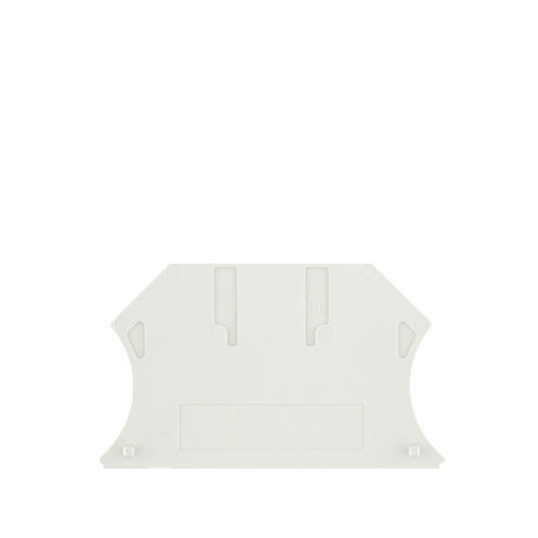 End plate (terminals), 56 mm x 1.5 mm, grey