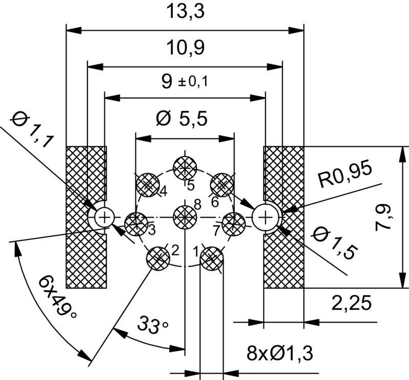 SAIE-M12B-8S-13/14SMT