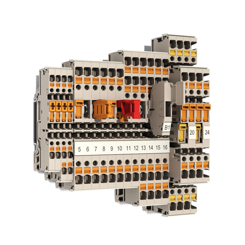 Test-disconnect terminal blocks