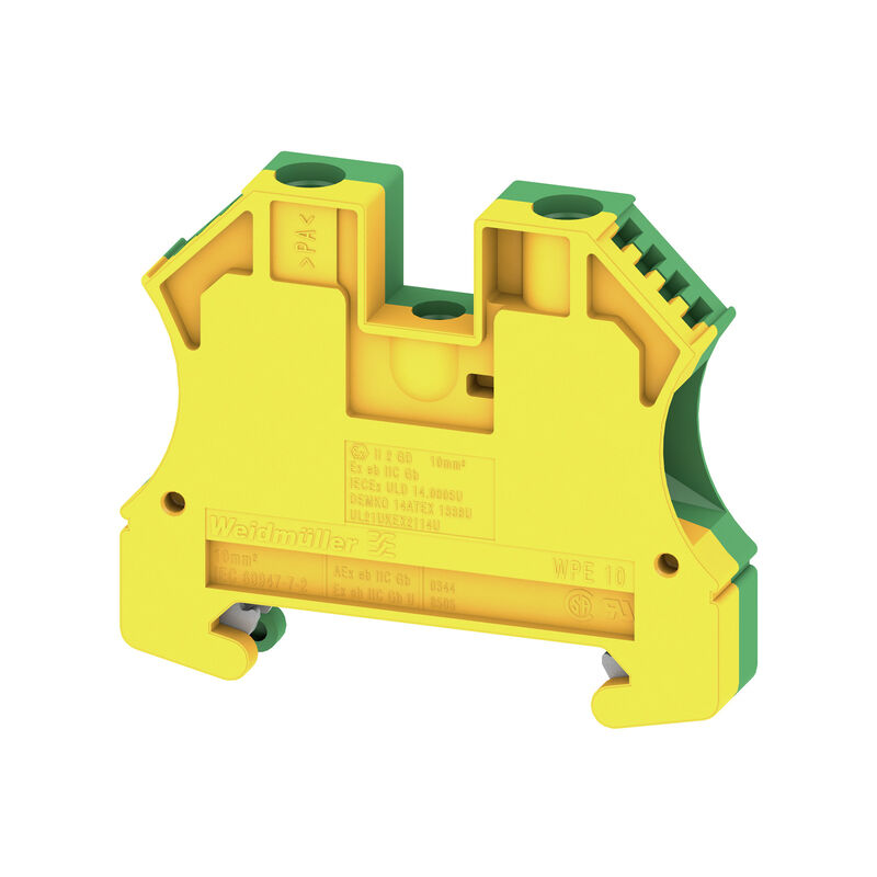 1010300000 | WPE 10 | W-SERIES - Modular PE Terminals Blocks | Clamping Yoke Technology