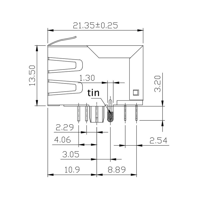 RJ45G1 R12D 3.3E4G/Y TY