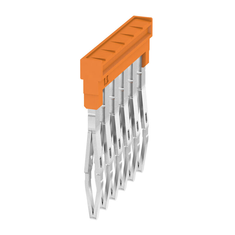 Cross-connector (terminal), Plugged, Number of poles: 6, Pitch in mm: 3.50, Insulated: Yes