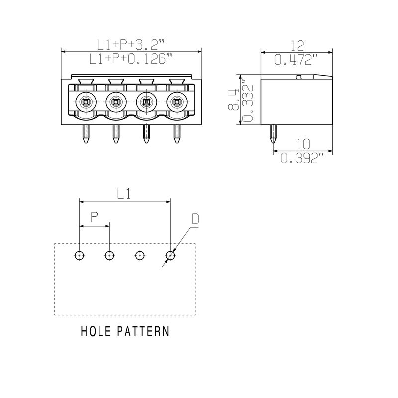 SL 5.08HC/24/90G 3.2SN OR BX