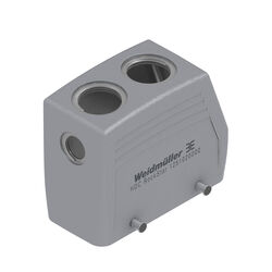 Parties supérieures de boîtier, entrée du câble sur le dessus et sur les côtés