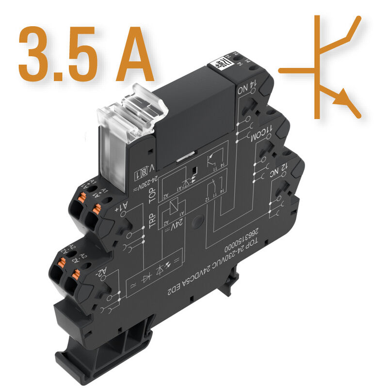 Warianty z wyjściem 0...33 VDC 3,5 A