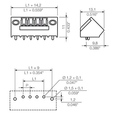 SC-SMT 3.81/02/135LF 3.2SN BK BX