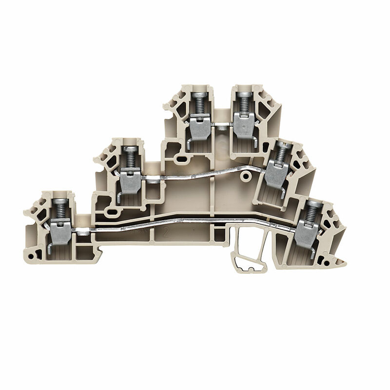 1784180000 | DLD 2.5 DB | W-SERIES - Feed through Terminal Blocks | Clamping Yoke Technology