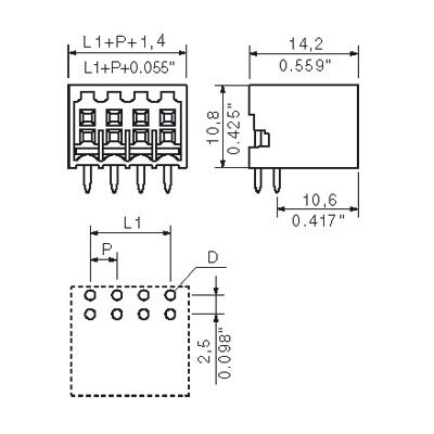 S2L-SMT 3.50/14/90G 1.5SN BK RL