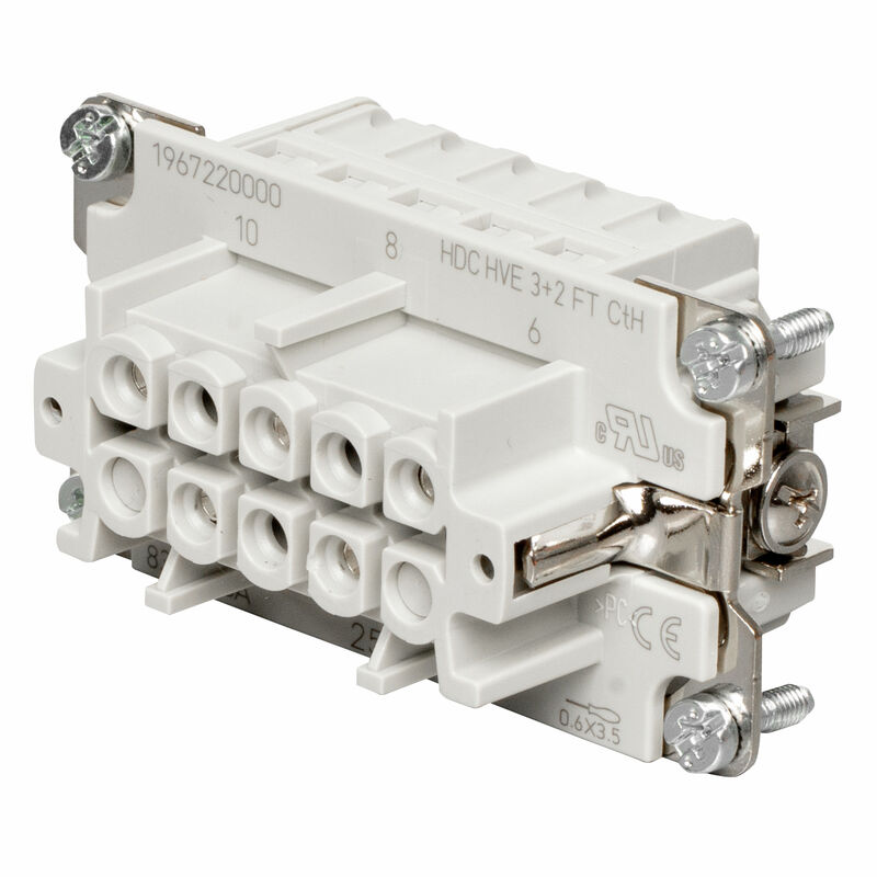 重载接插件HDC HVE 3+2 FT CTH