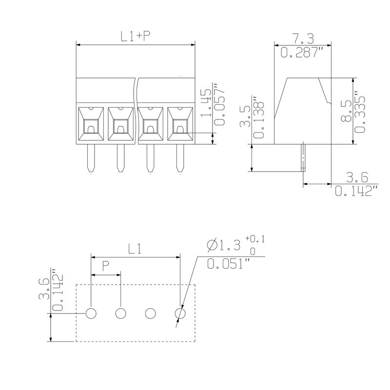 TCS 3.81/07/90 3.5SN GN BX