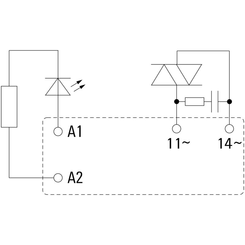 SSR 24VDC/MAX.240VAC 1A