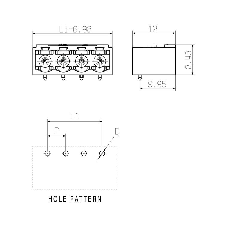 SL-SMT 5.08HC/10/90G 3.2SN BK BX