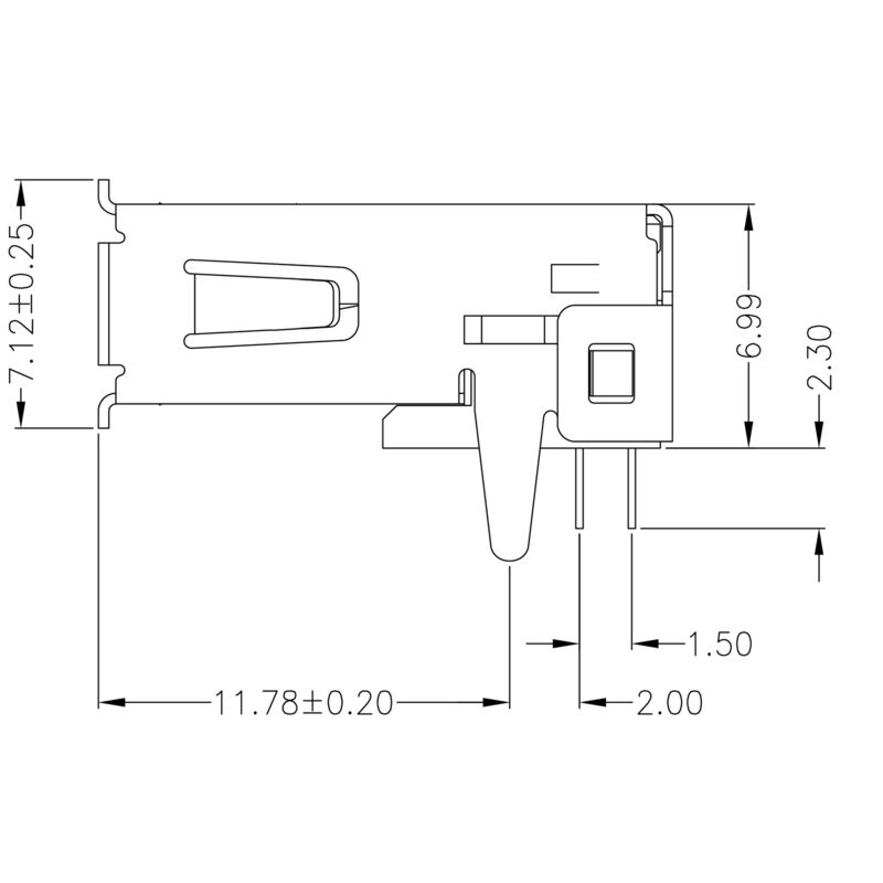 USB3.0A T1H 2.3N4 TY BL