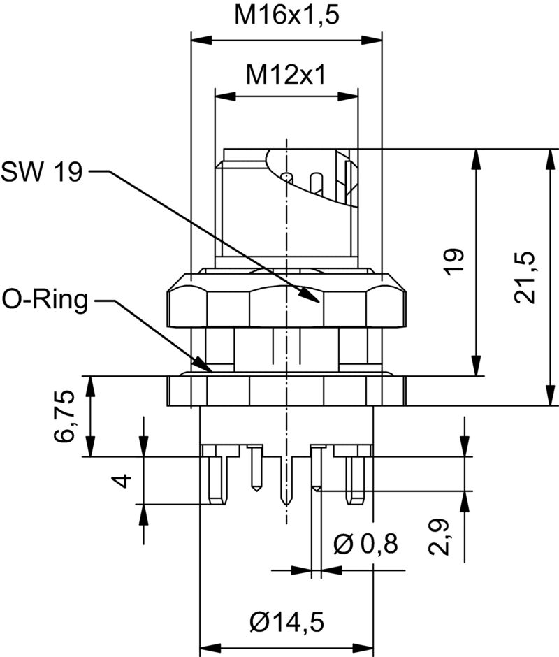 SAIE-M12S-4BS-H6.75TL
